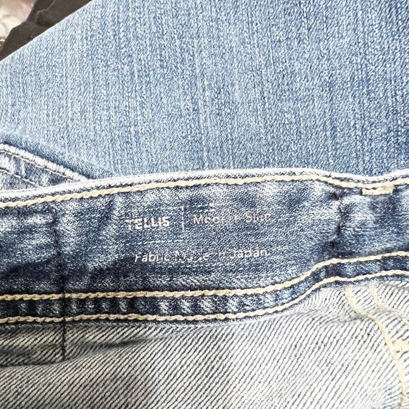 AG Tellis Modern Straight Mens Blue Jeans Size 32 x 34 - Picture 4 of 5